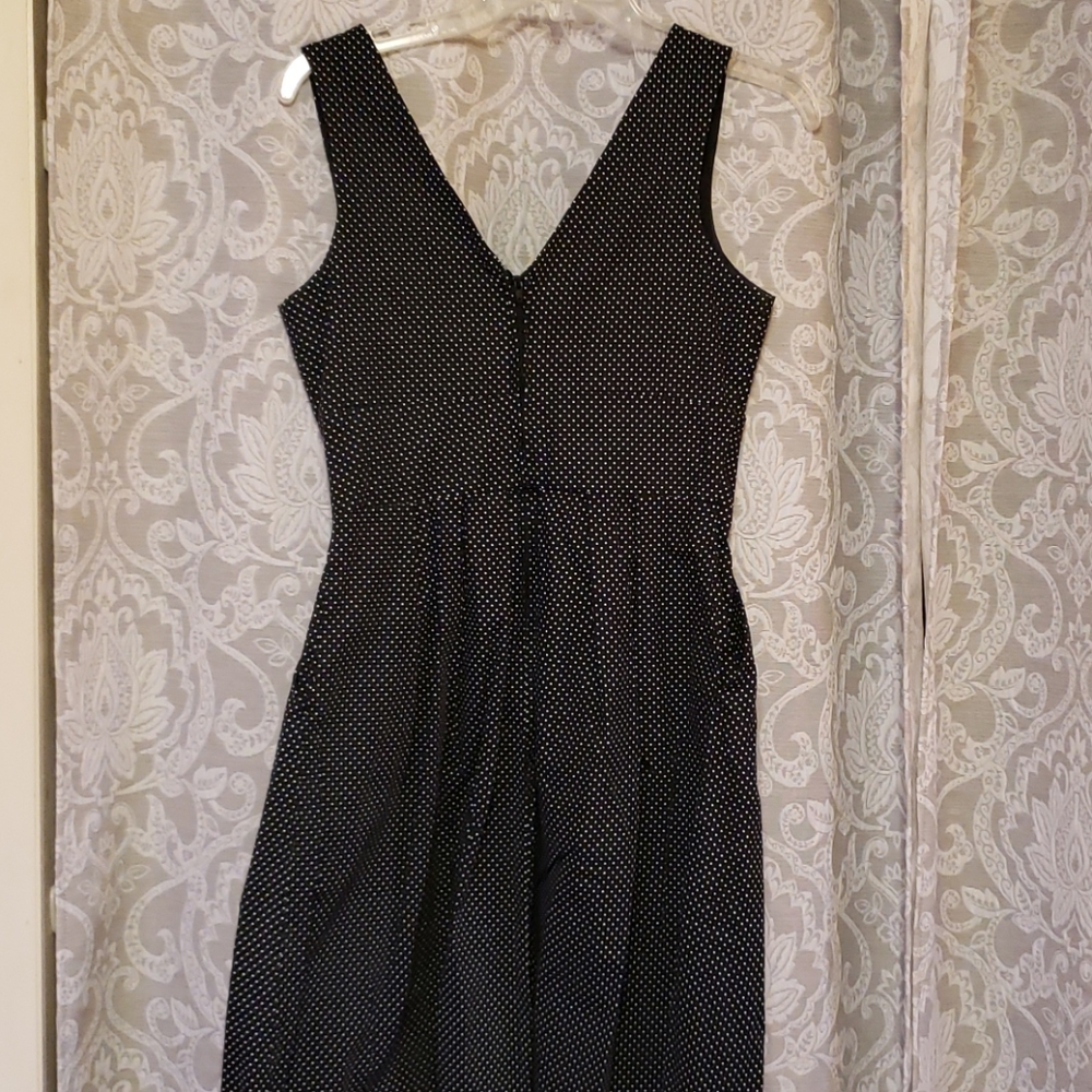Tiny polka dot dress with pockets - Picture 3 of 4